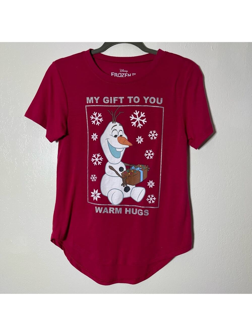 Frozen II, Olaf T-Shirt. Size Small. In excellent condition!